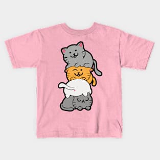 Cat Stack Kids T-Shirt